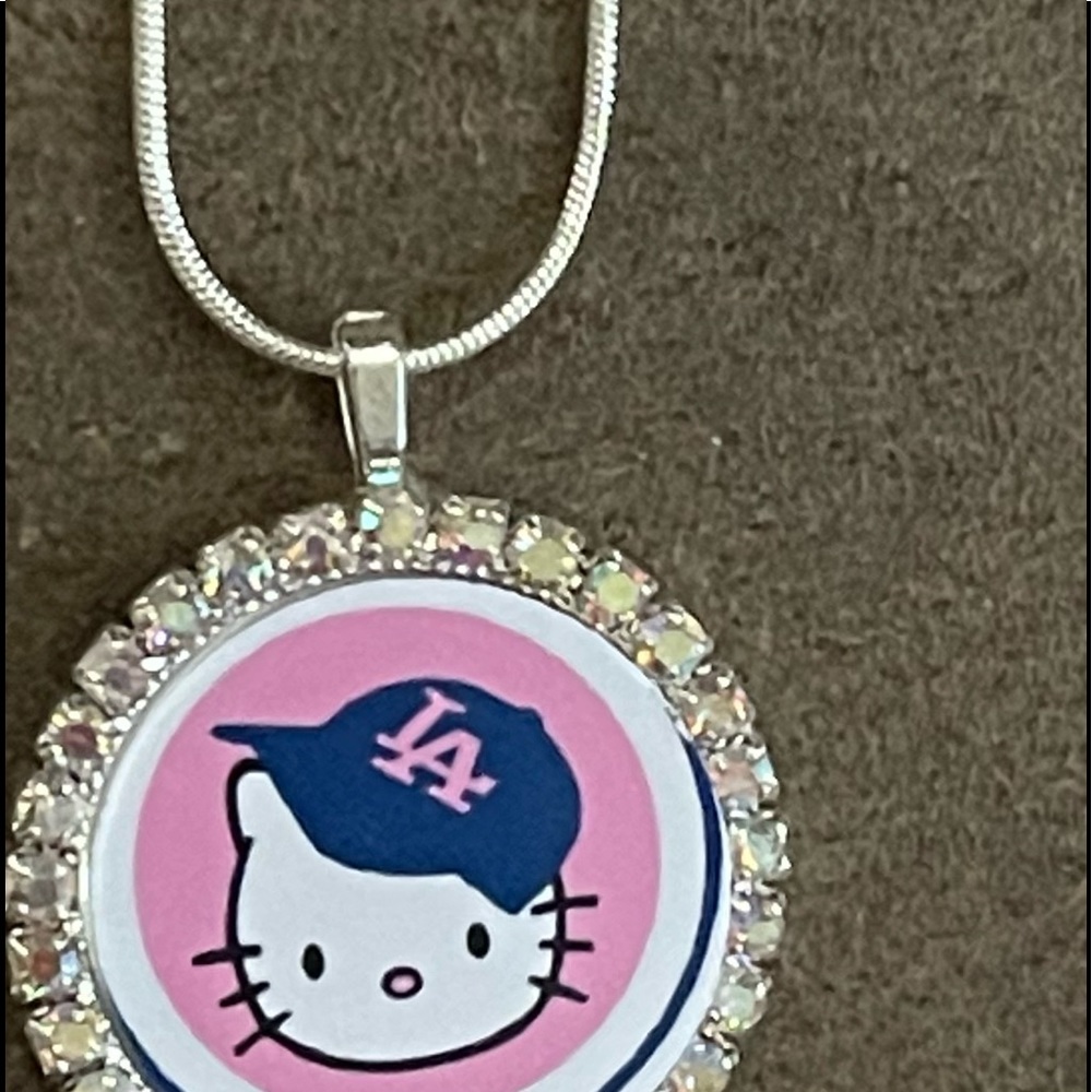 La dodgers necklace